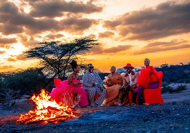 Bush Bonfire